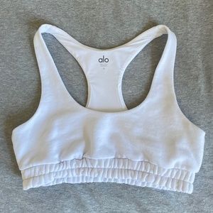 Alo Yoga Scoop Neck Sweatshirt Bra